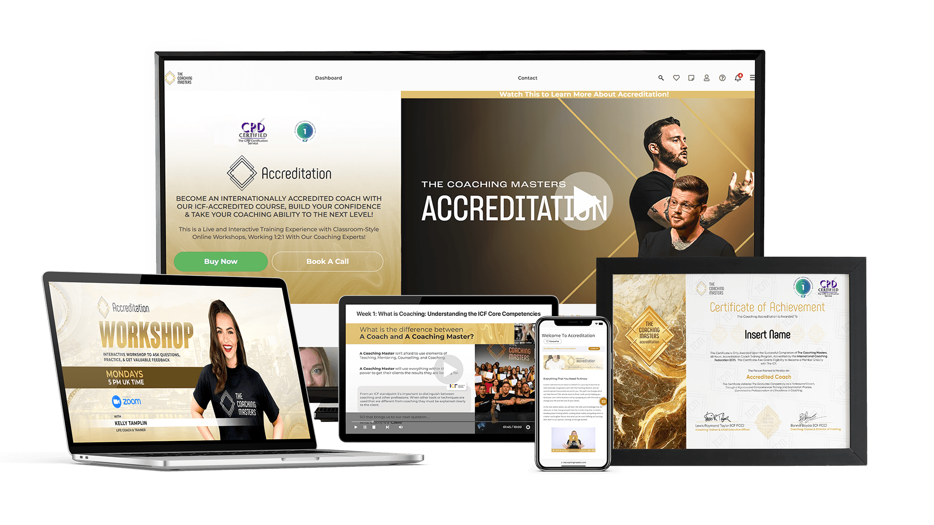 BONUS 4: The Coaching Masters ICF coaching accreditation